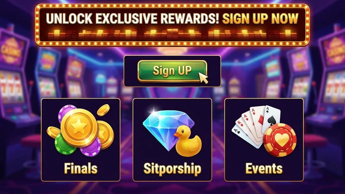 Sign up with bonus